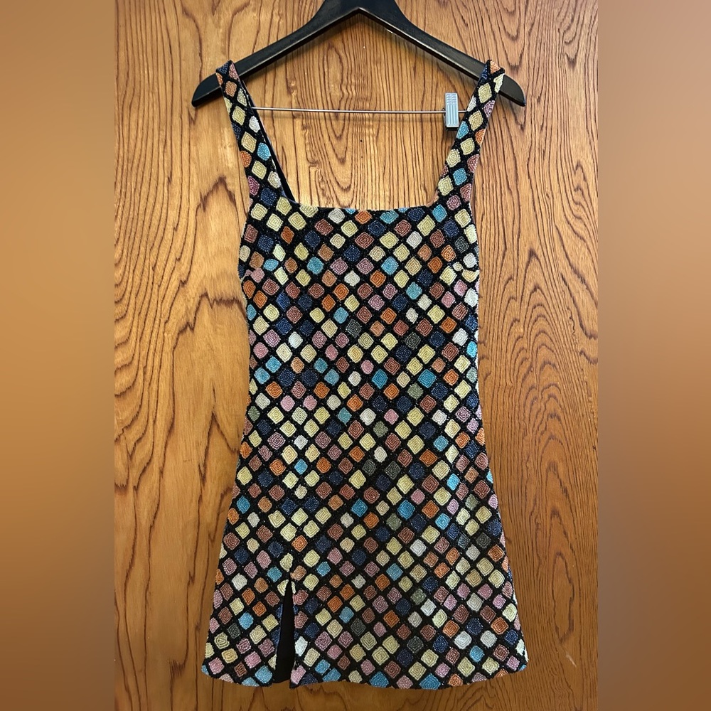 Mini Beaded Small Dress